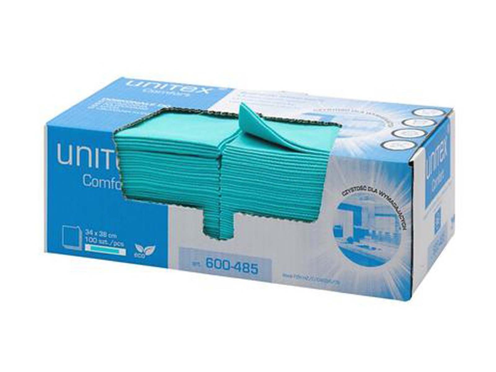 Unitex Comfort Green Box 100 Ściereczek U48531